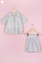 Cotton Top & Shorts Set In Block Print